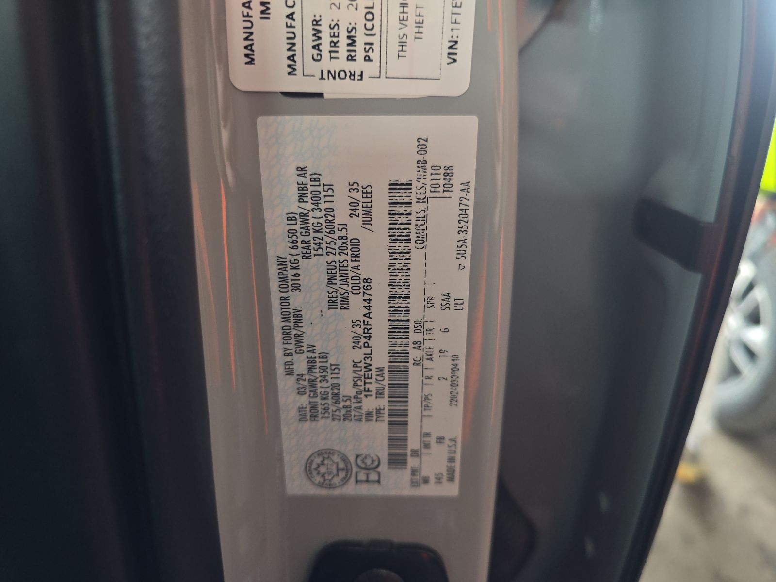 2024 Ford F-150 XLT AWD