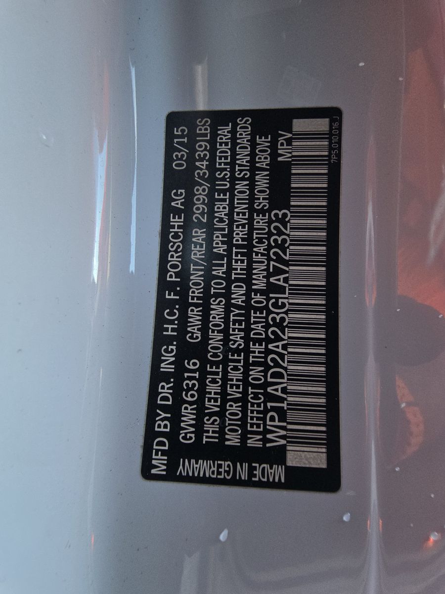 2016 Porsche Cayenne GTS AWD