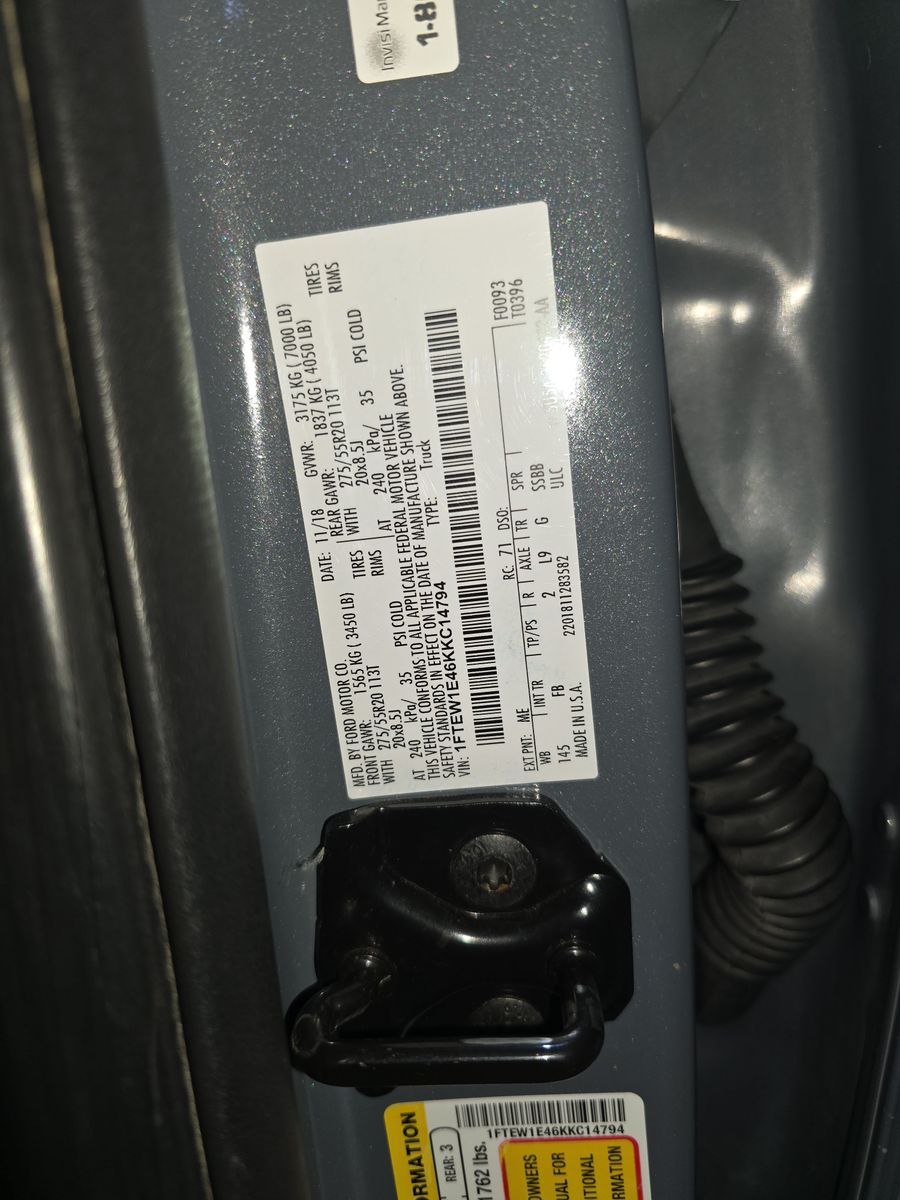 2019 Ford F-150 XLT AWD