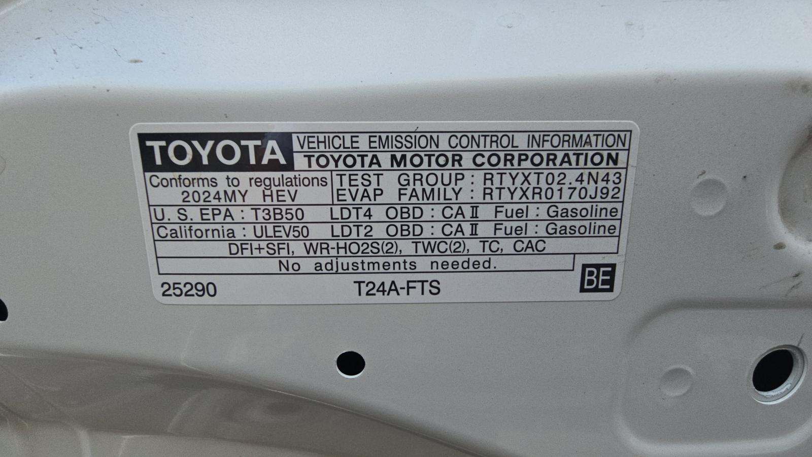 2024 Toyota Land Cruiser 1958 AWD