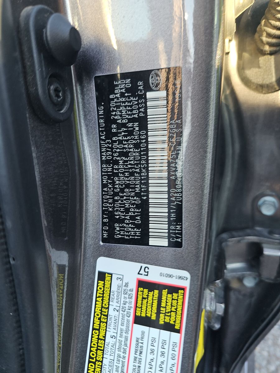 2024 Toyota Camry XLE AWD