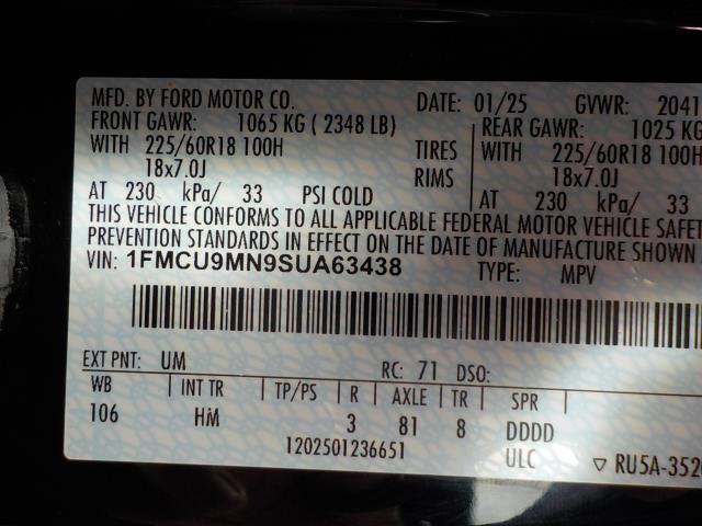 2025 Ford Escape ST-Line AWD