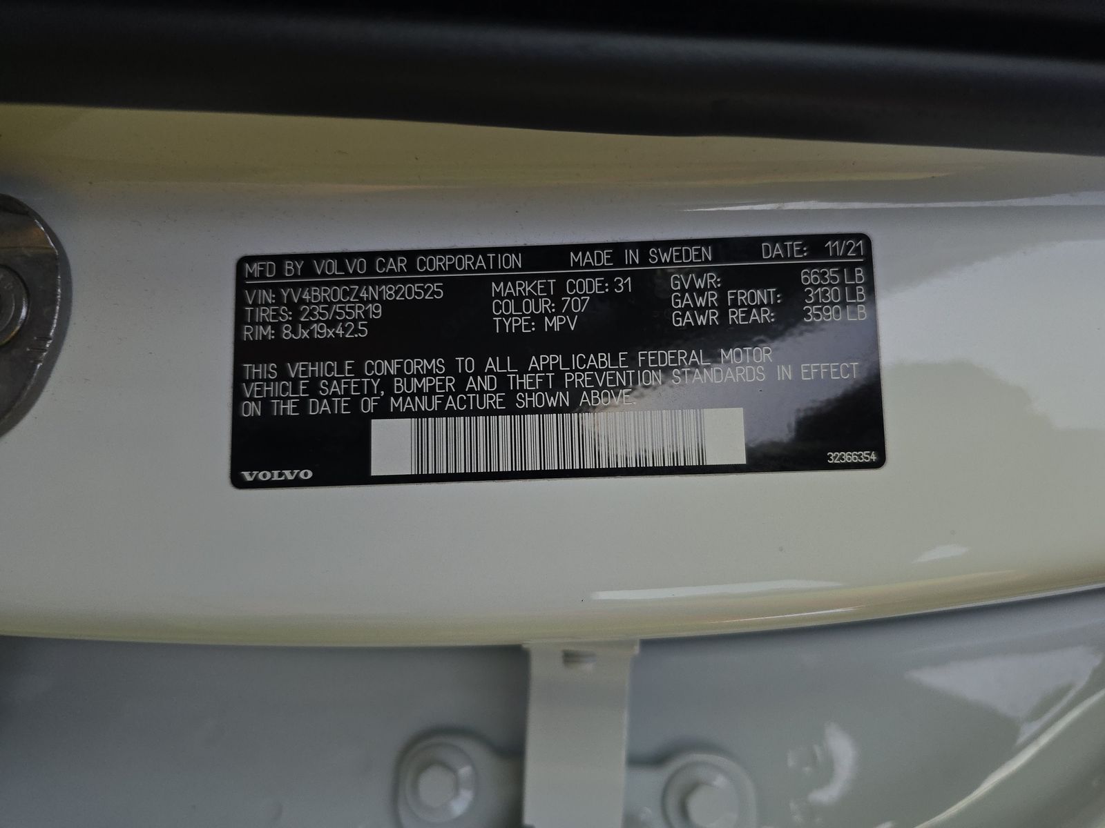 2022 Volvo XC90 Recharge T8 Inscription Expression AWD