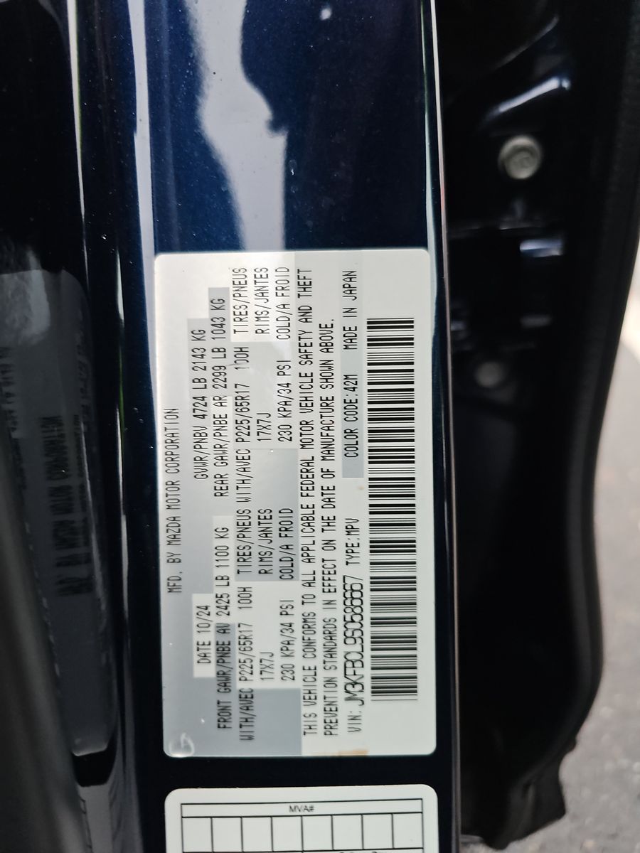 2025 MAZDA CX-5 2.5 S Preferred Package AWD