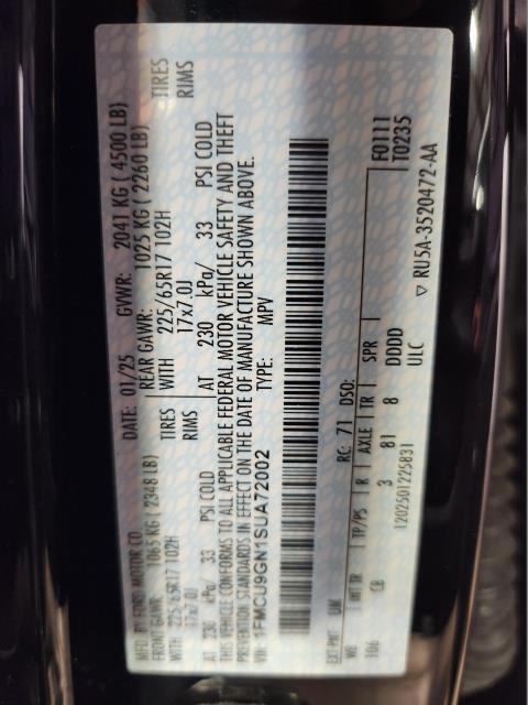 2025 Ford Escape Active AWD