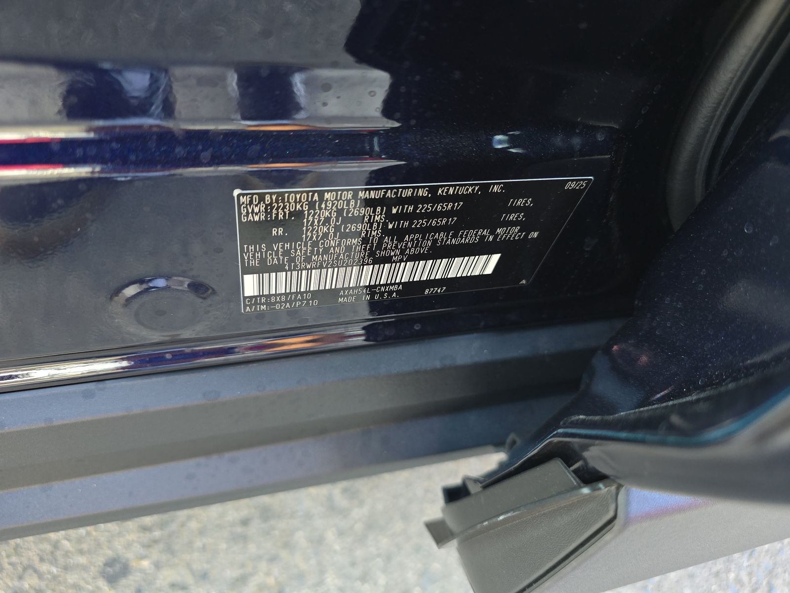 2025 Toyota RAV4 Hybrid XLE AWD