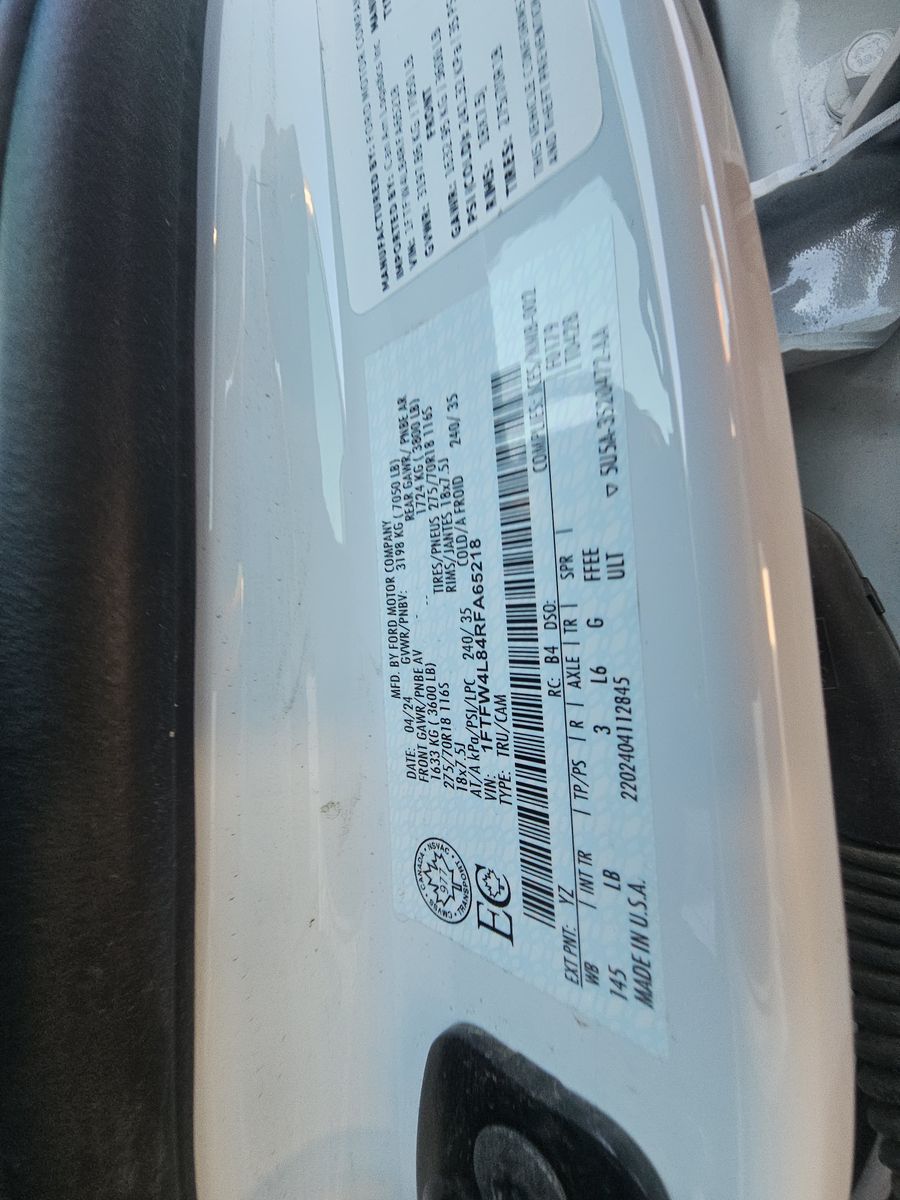 2024 Ford F-150 Tremor AWD