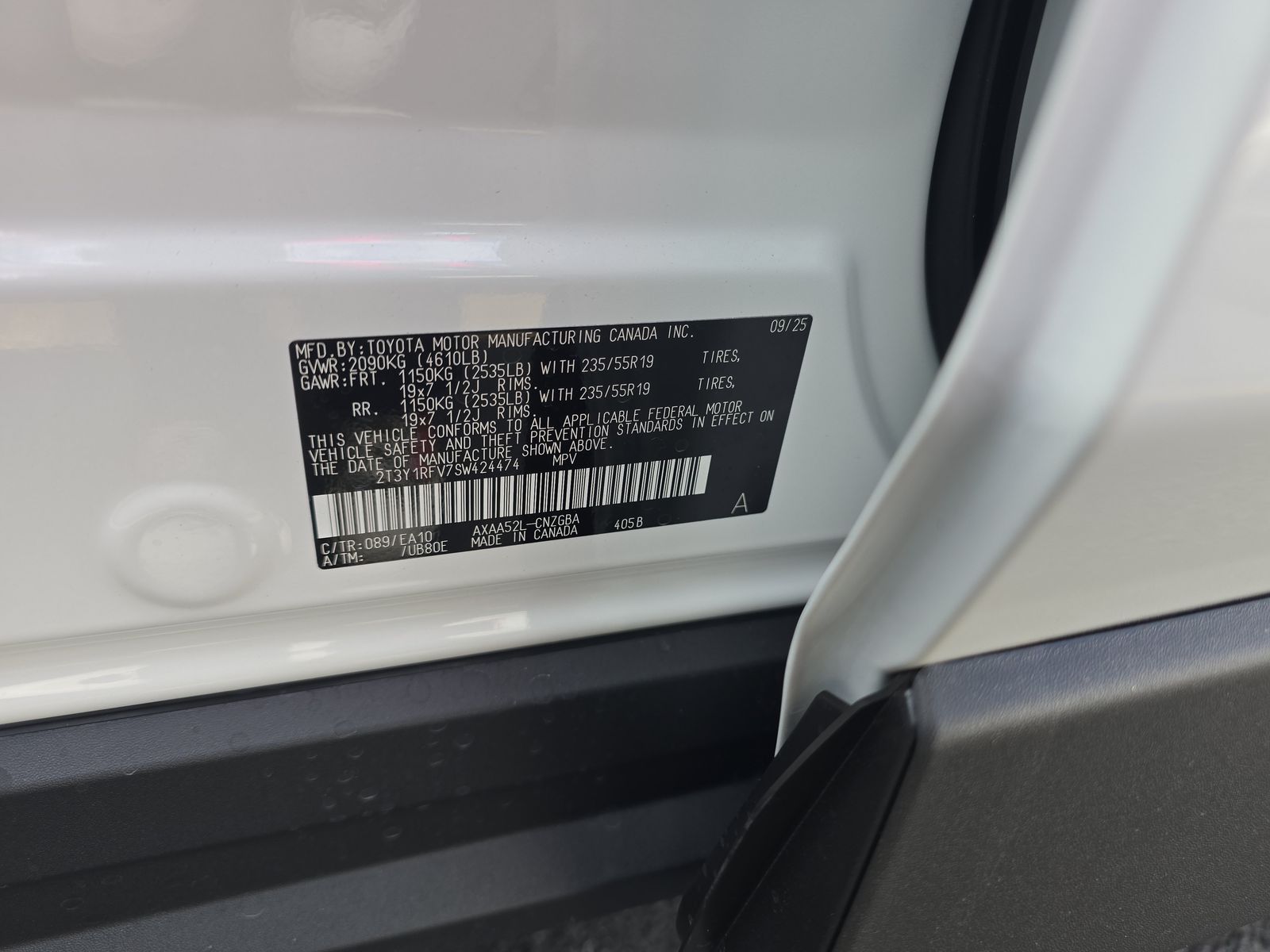 2025 Toyota RAV4 Limited FWD