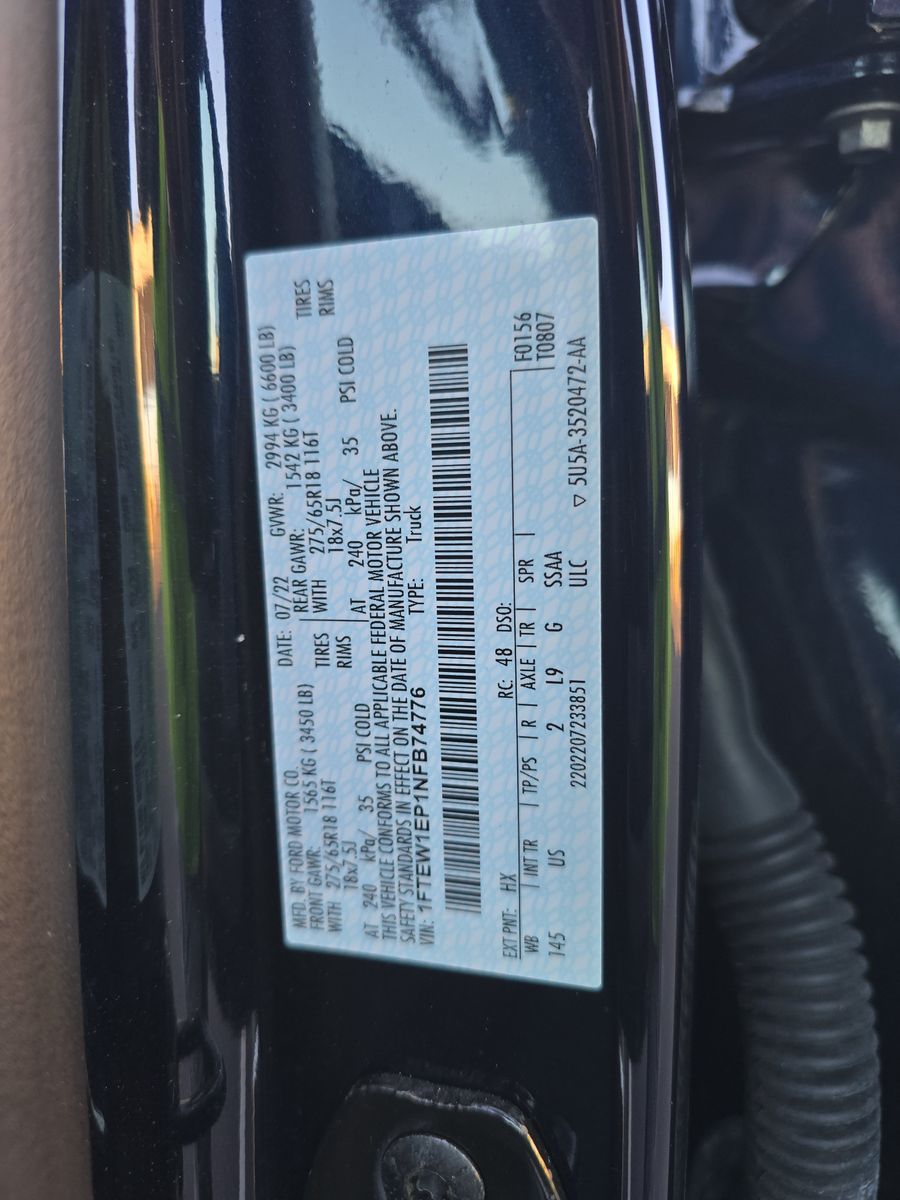 2022 Ford F-150 XLT AWD