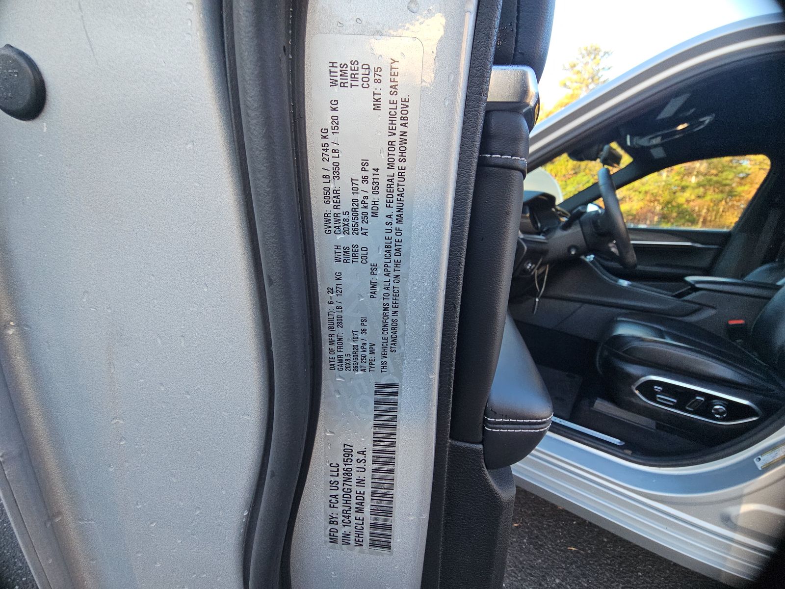 2022 Jeep Grand Cherokee Overland AWD