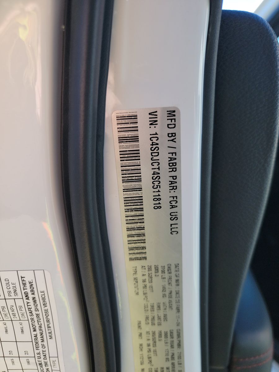 2025 Dodge Durango R/T AWD