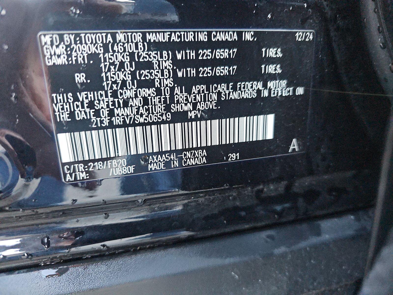 2025 Toyota RAV4 LE AWD