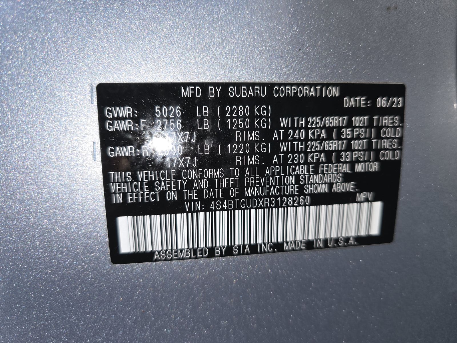 2024 Subaru Outback Wilderness AWD