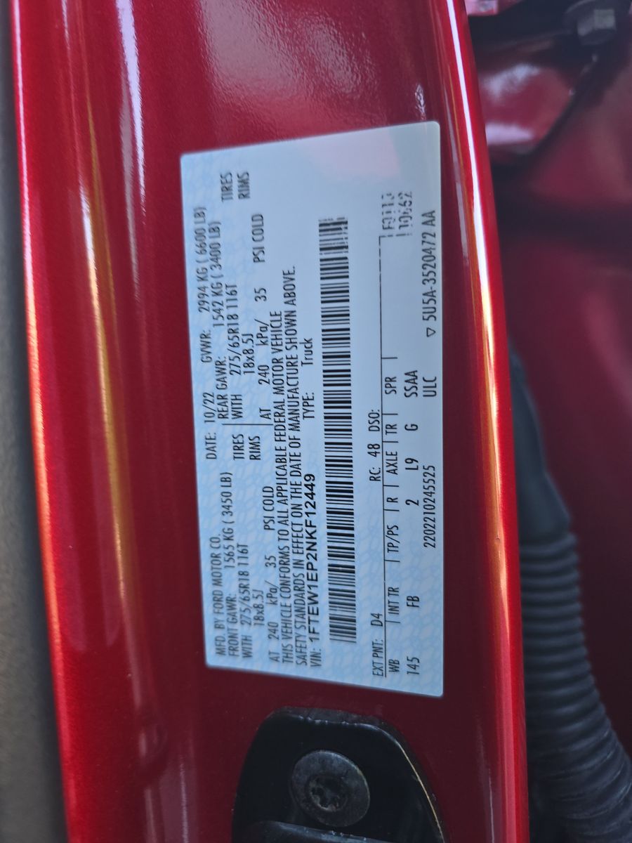 2022 Ford F-150 XLT AWD