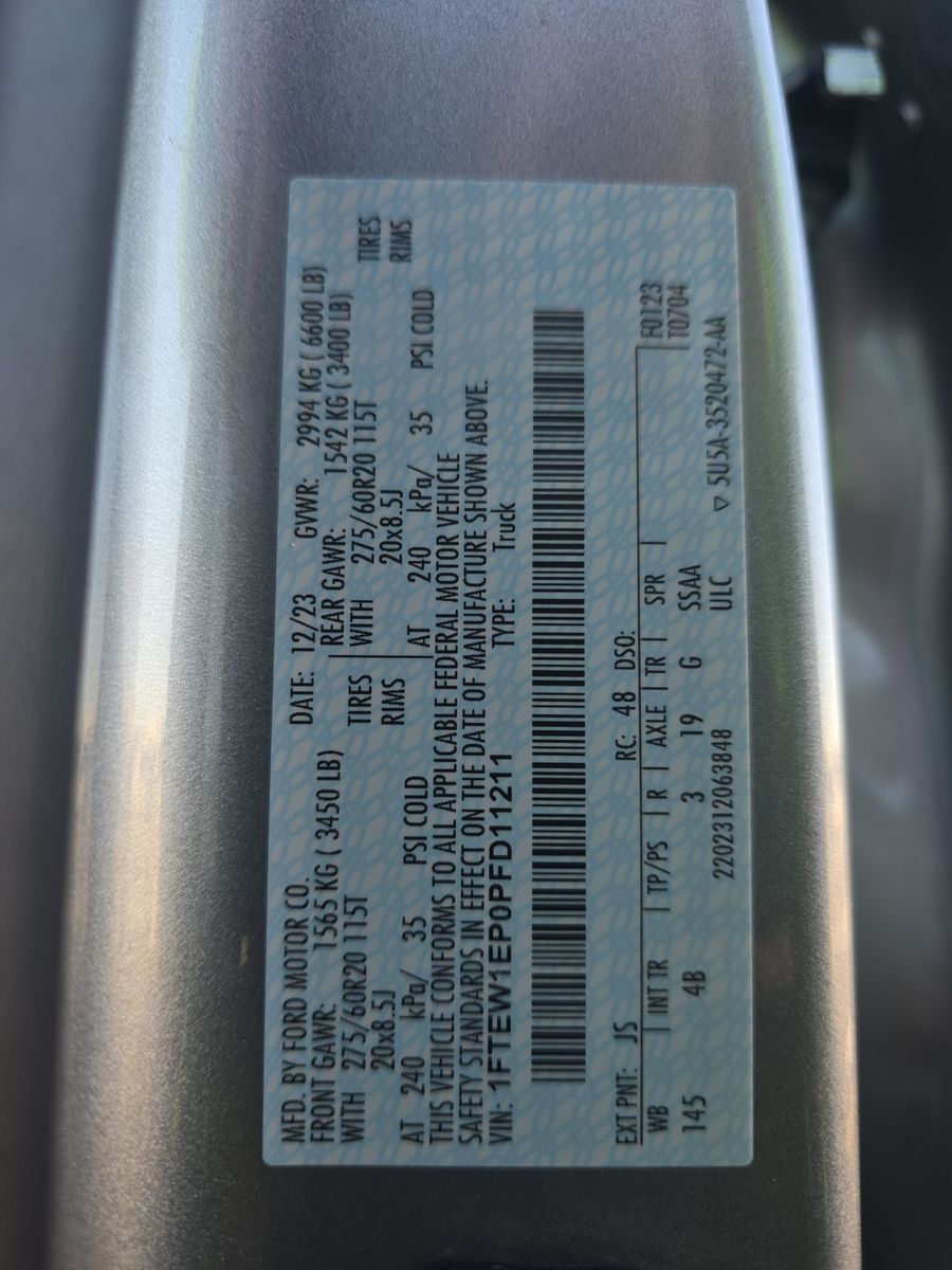 2023 Ford F-150 XLT AWD