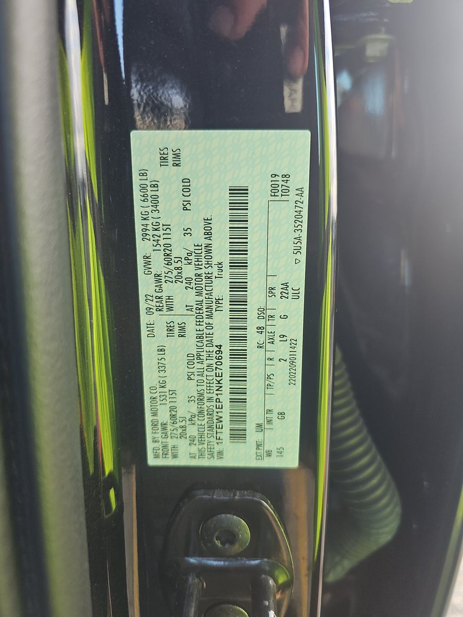 2022 Ford F-150 XL AWD