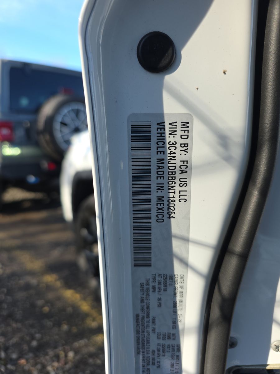 2022 Jeep Compass Latitude Altitude Edition AWD