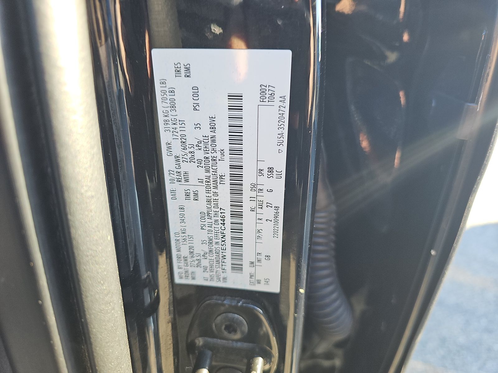 2022 Ford F-150 XL AWD