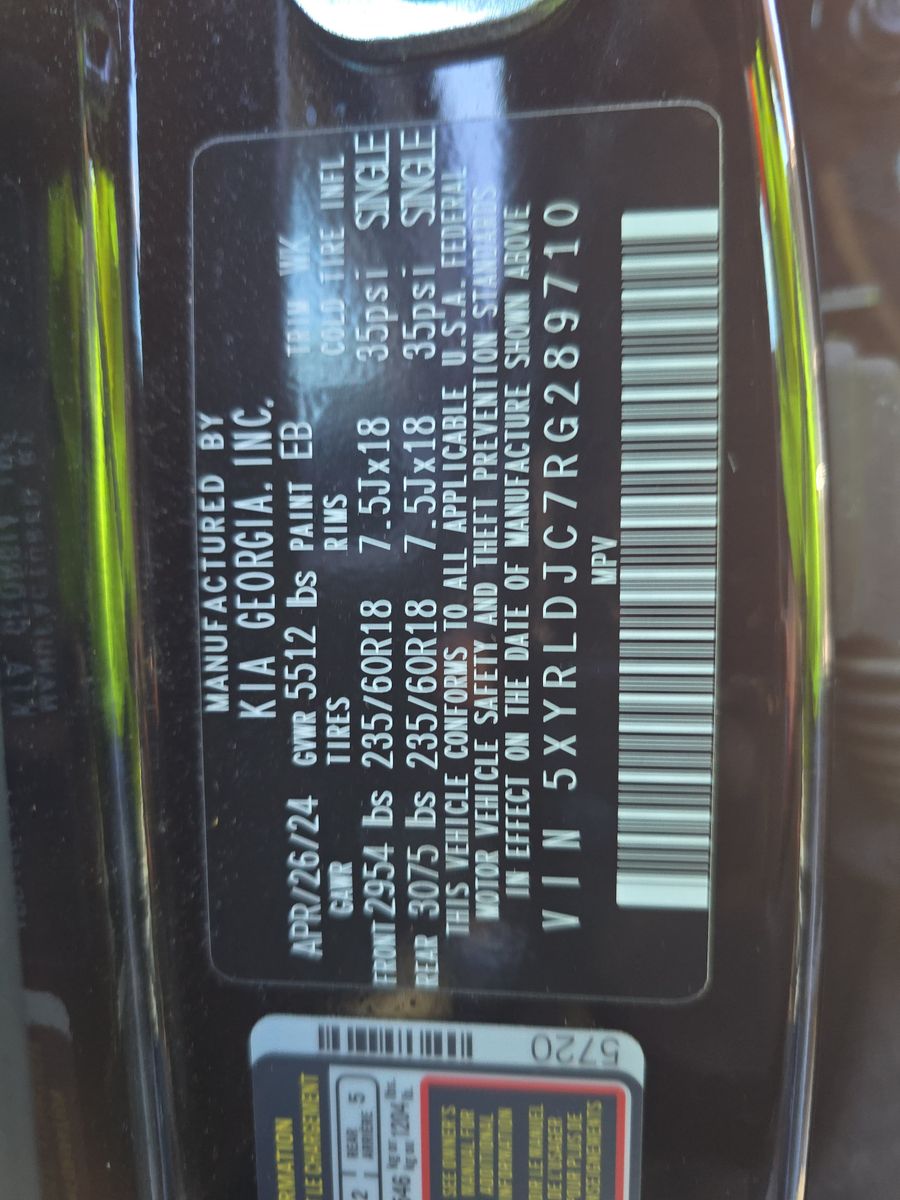 2024 Kia Sorento S AWD