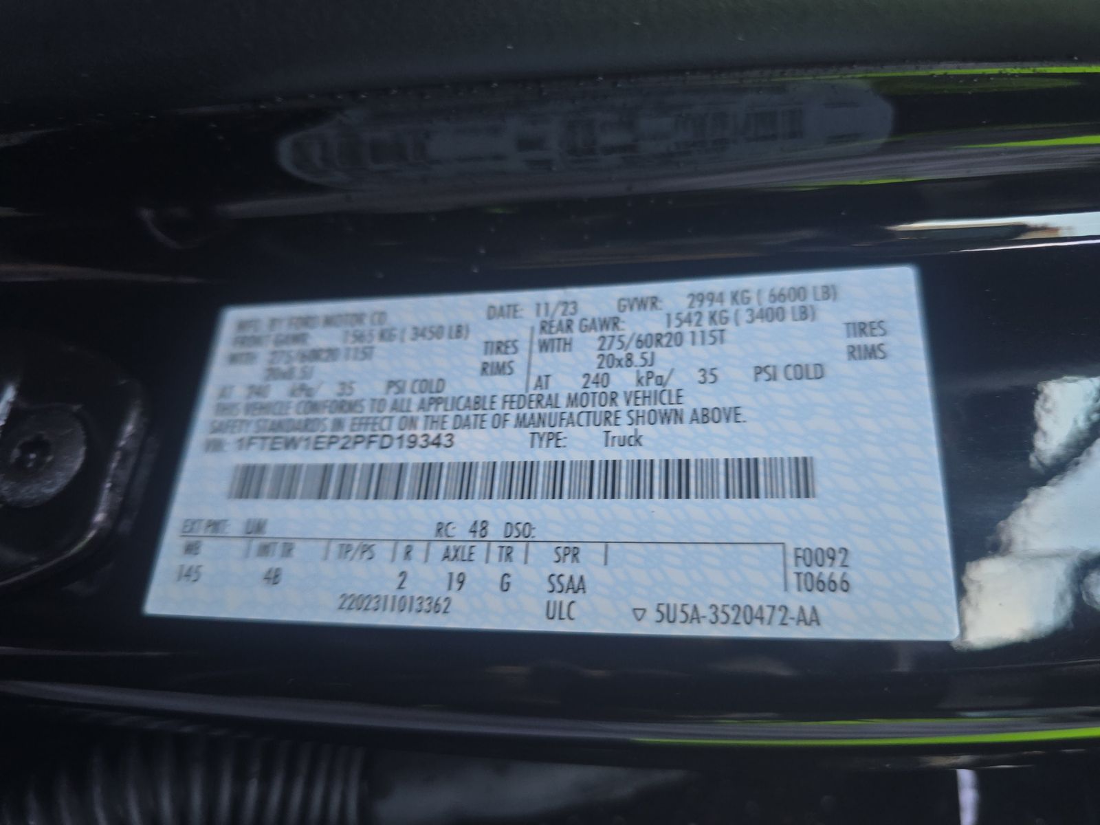 2023 Ford F-150 XLT AWD