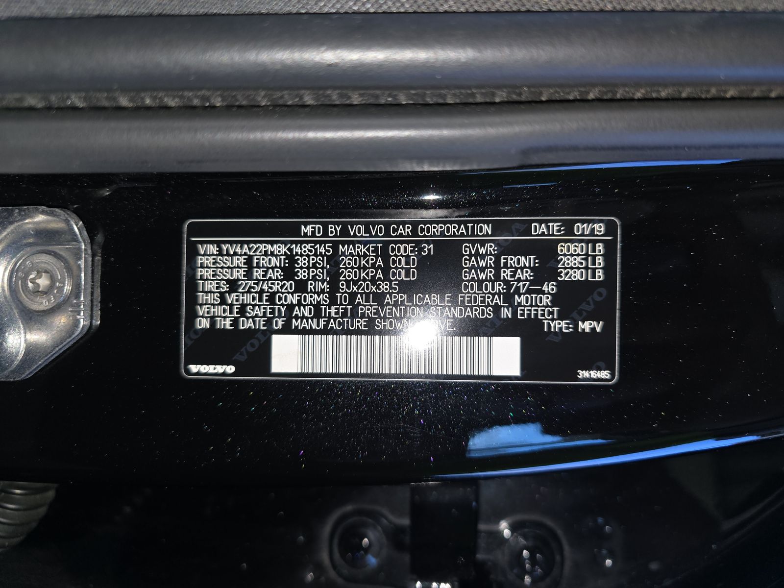 2019 Volvo XC90 T6 R-Design AWD