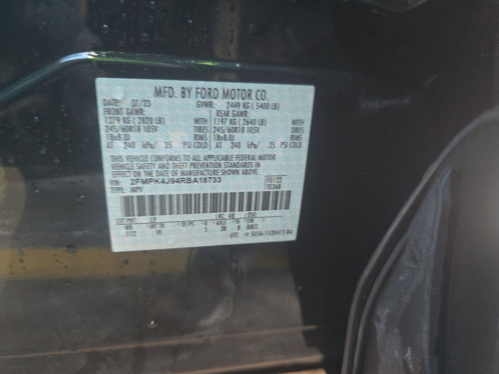 2024 Ford Edge SEL AWD