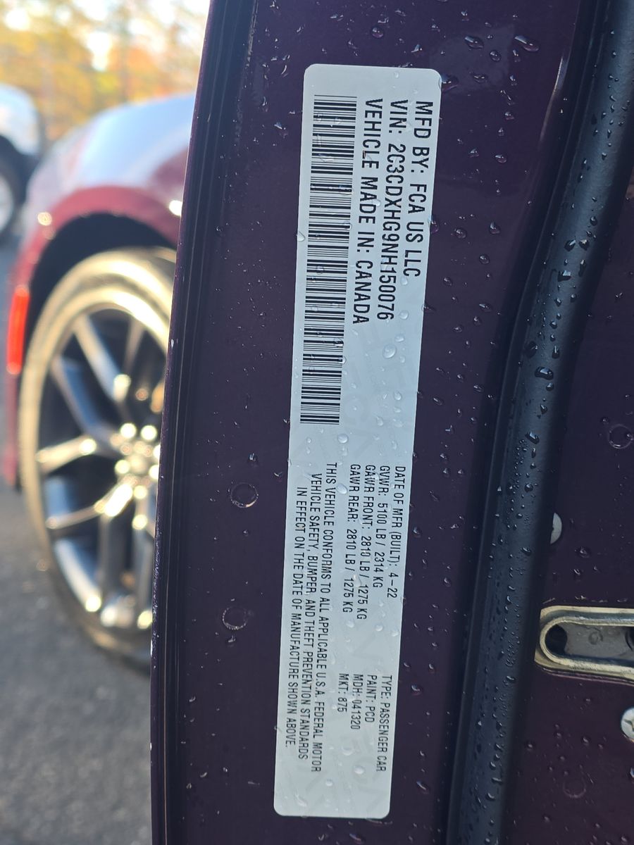 2022 Dodge Charger GT RWD