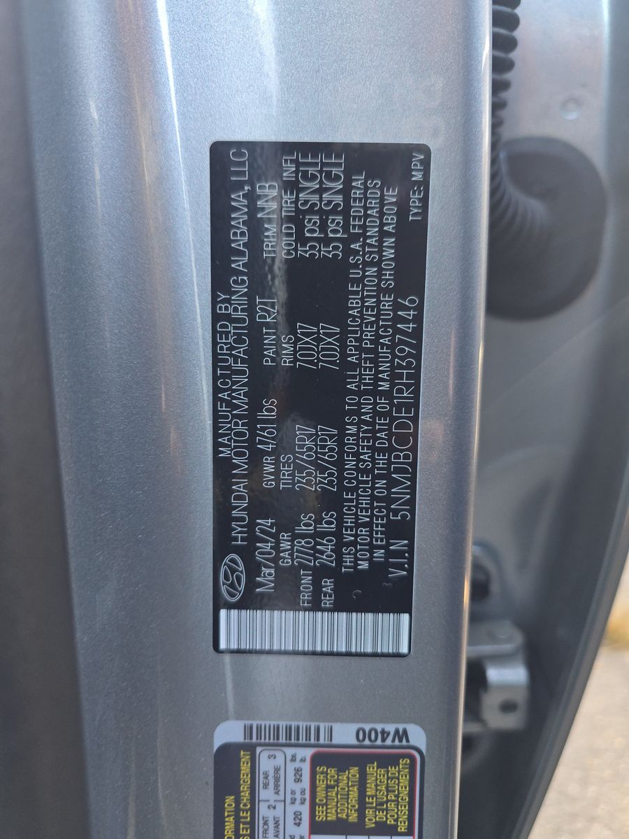 2024 Hyundai Tucson SEL AWD