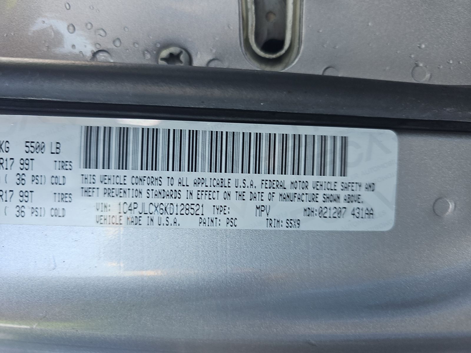 2019 Jeep Cherokee Latitude FWD