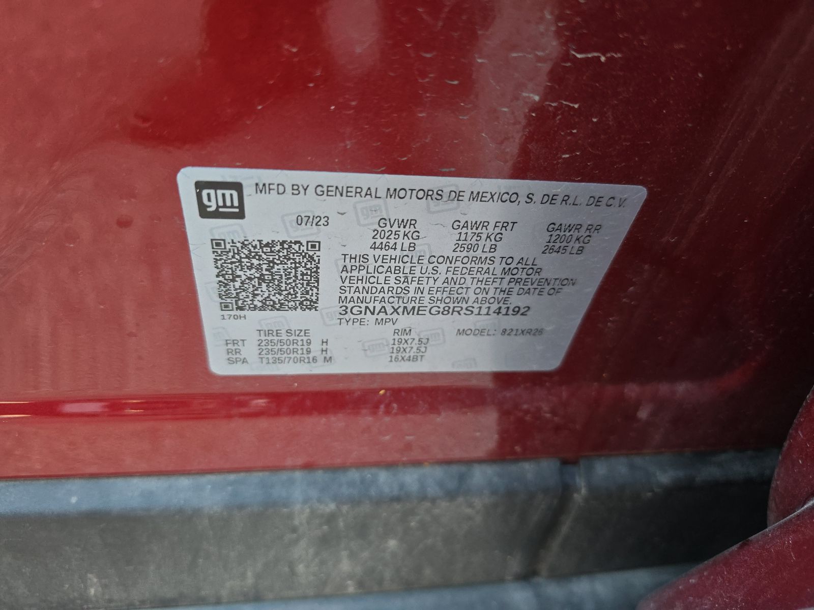 2024 Chevrolet Equinox RS FWD