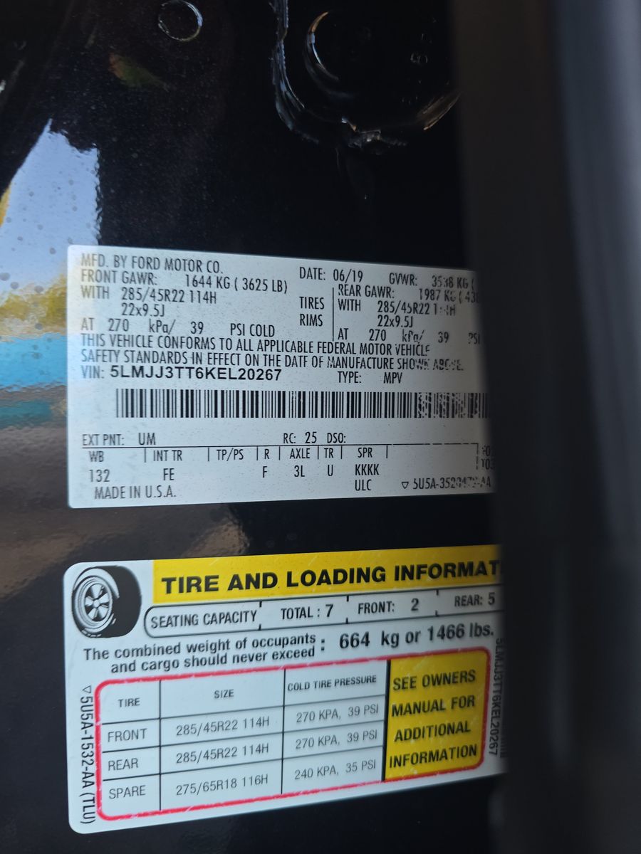 2019 Lincoln Navigator L Black Label AWD