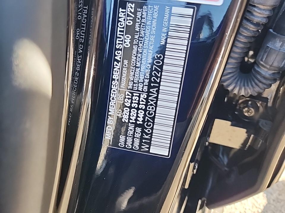 2022 Mercedes-Benz S-Class S 580 AWD