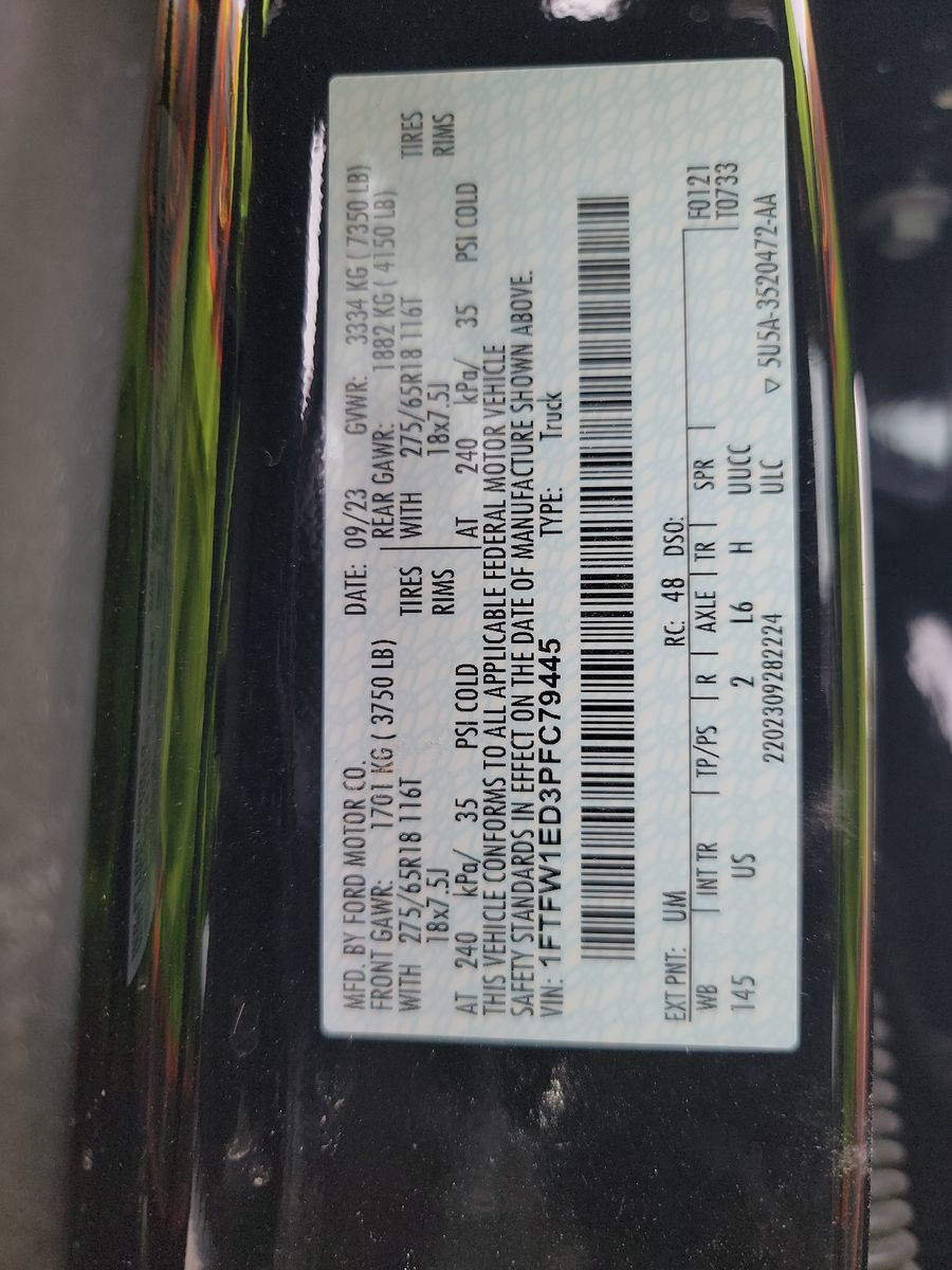 2023 Ford F-150 Hybrid XLT AWD