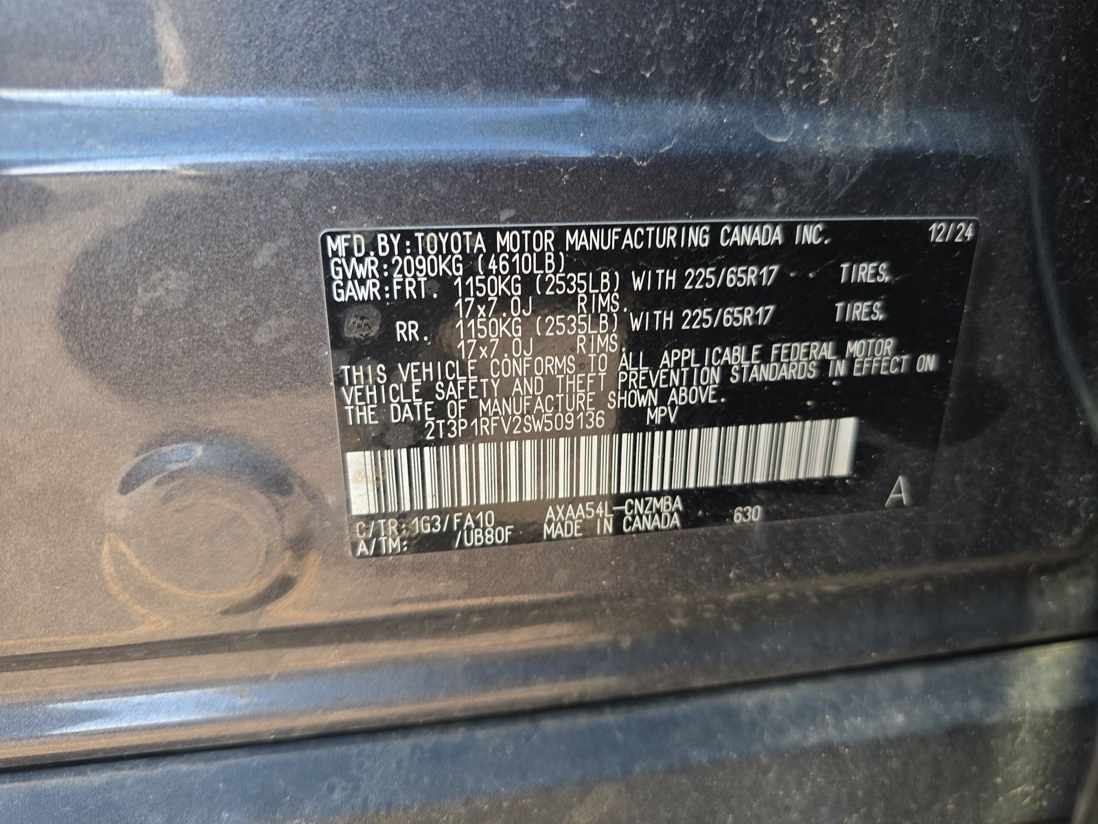 2025 Toyota RAV4 XLE AWD