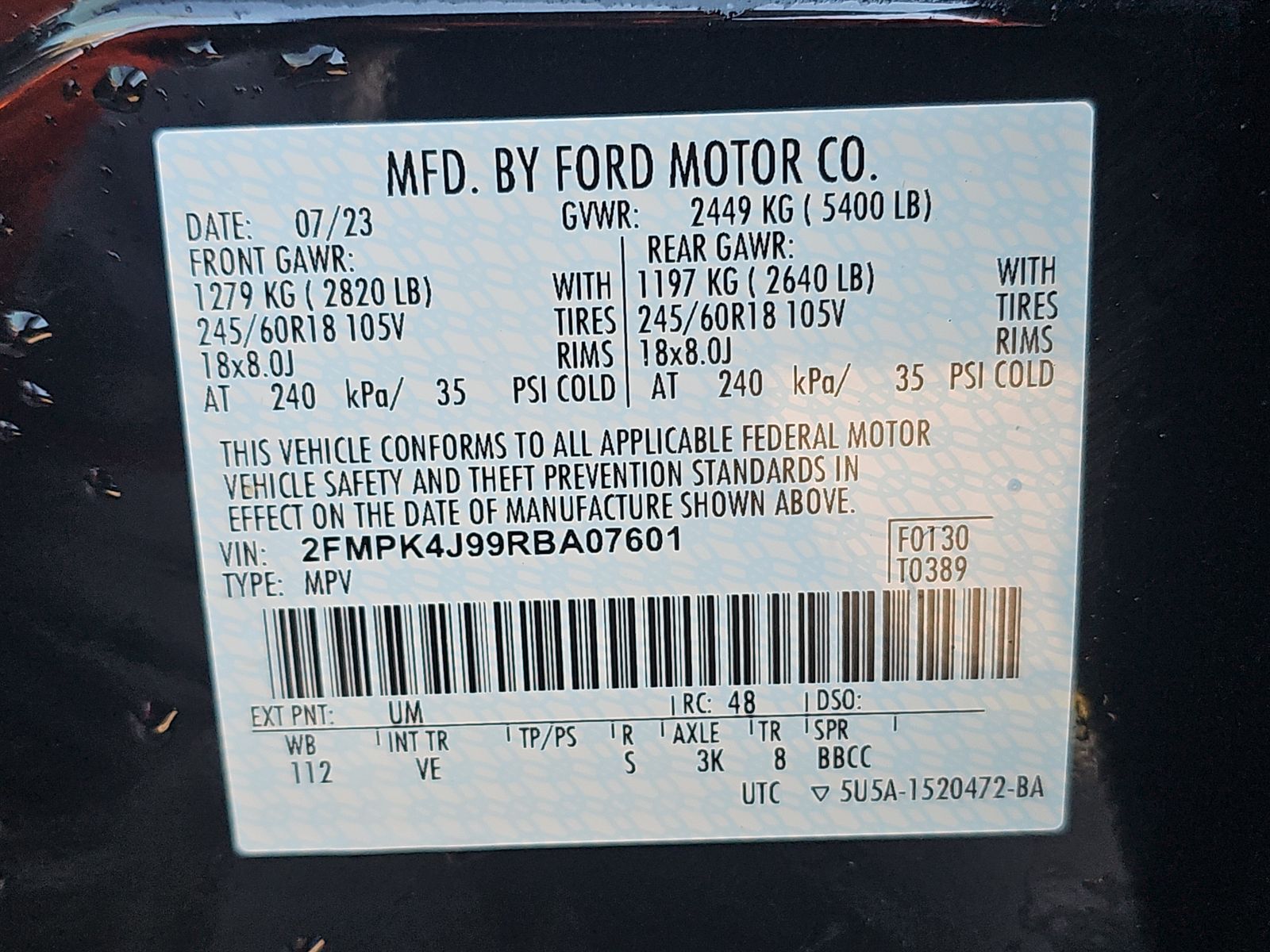 2024 Ford Edge SEL AWD