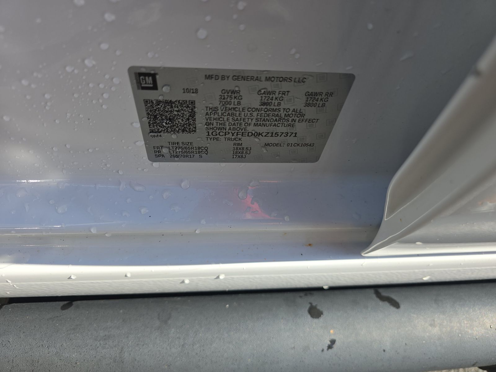 2019 Chevrolet Silverado 1500 LT Trail Boss AWD