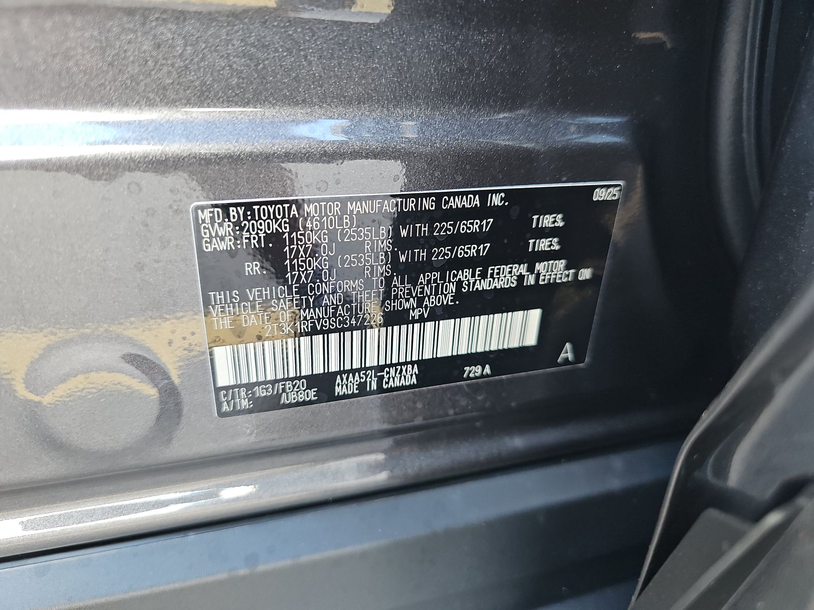 2025 Toyota RAV4 LE FWD