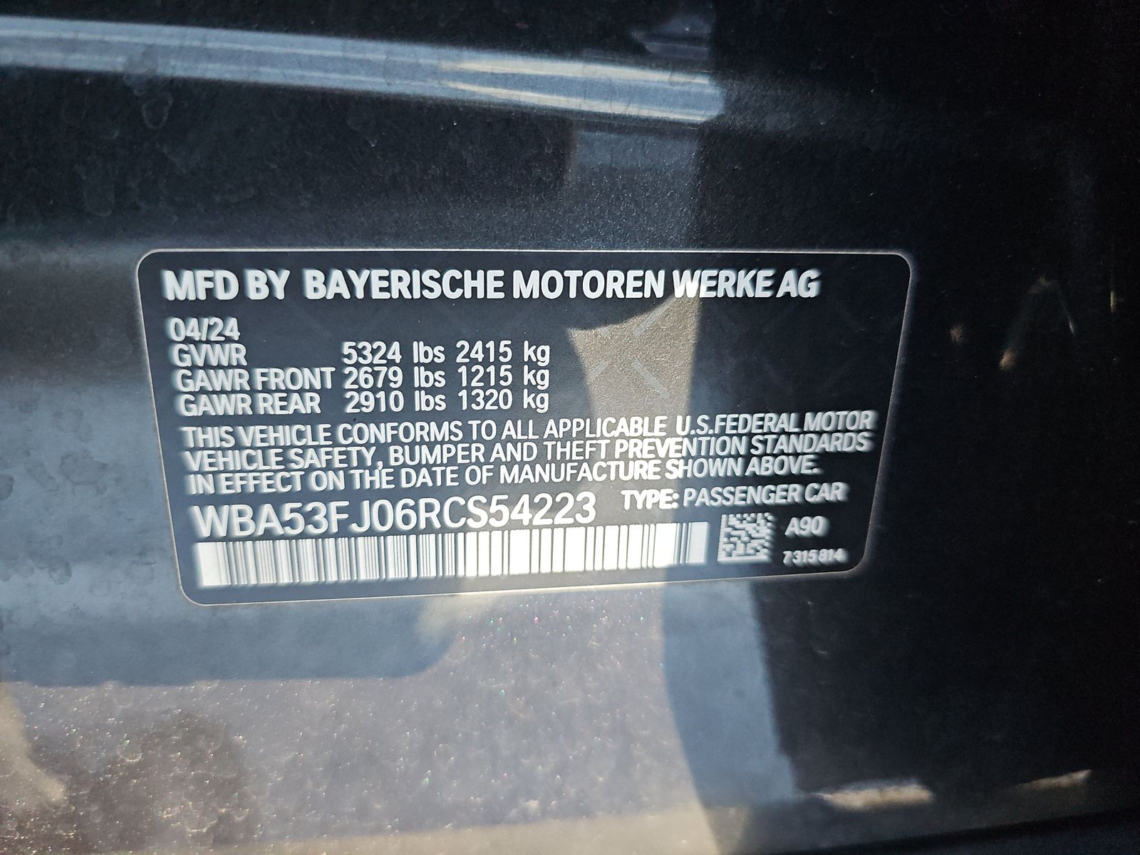 2024 BMW 5 Series 530i xDrive AWD