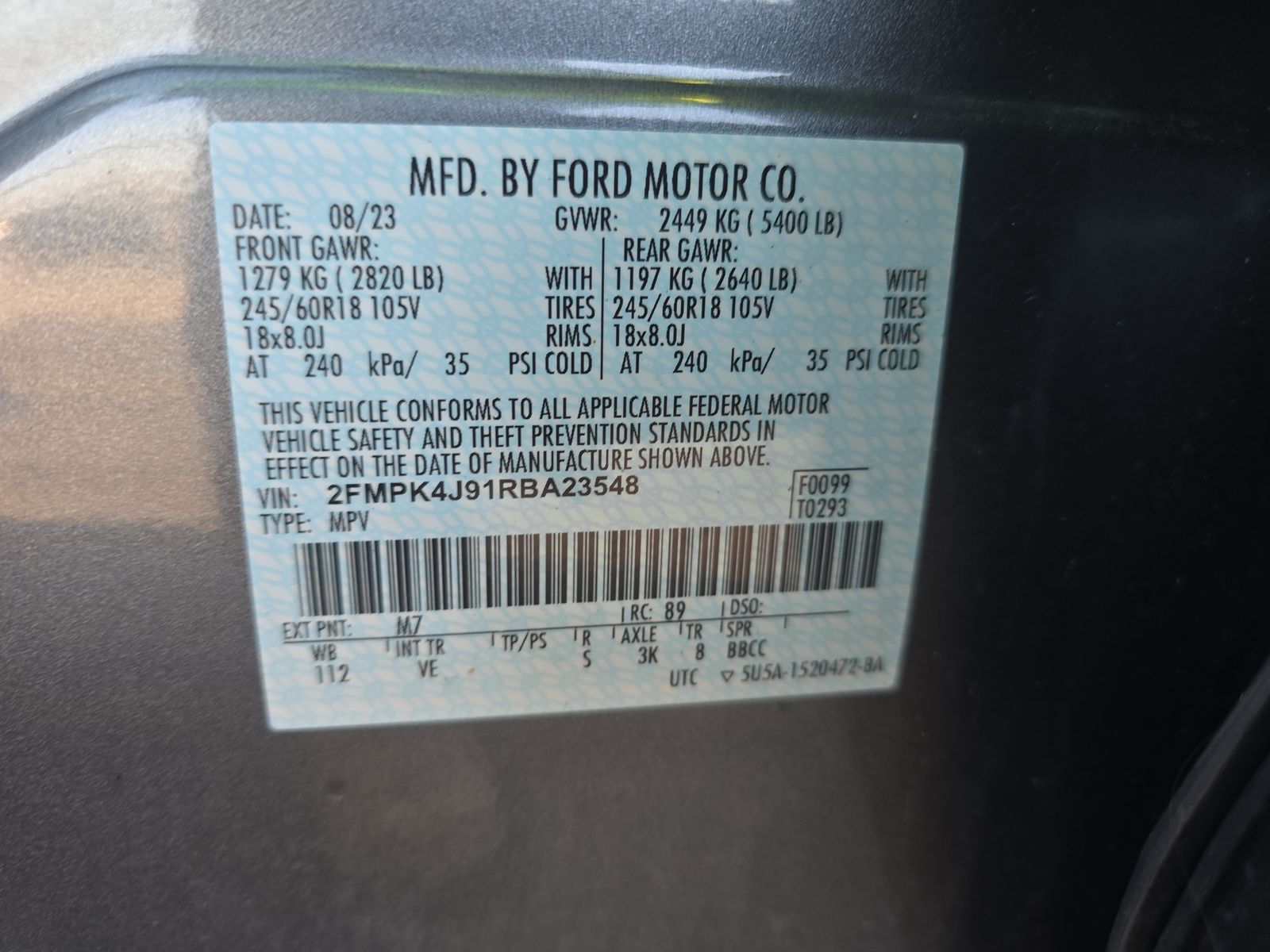 2024 Ford Edge SEL AWD