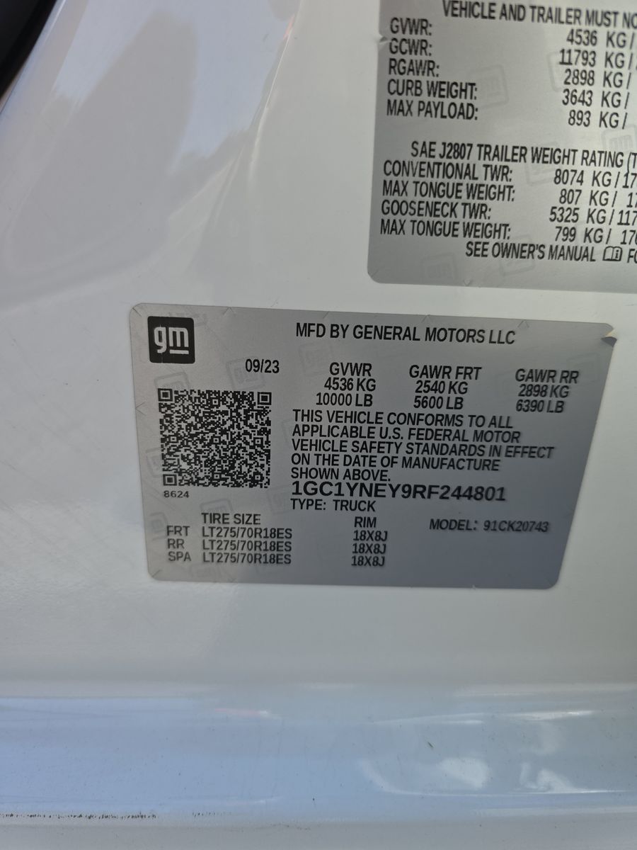 2024 Chevrolet Silverado 2500HD LT AWD