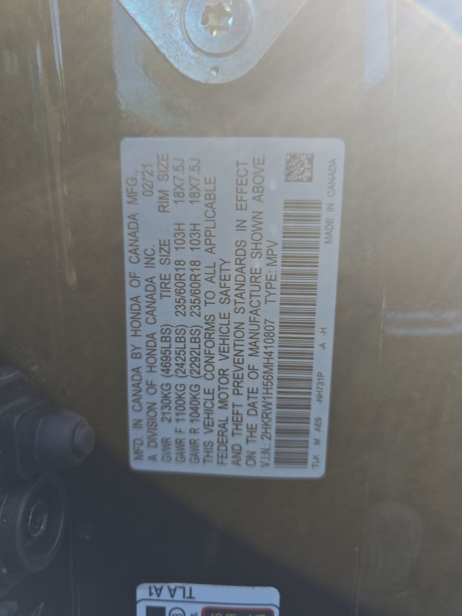 2021 Honda CR-V EX FWD