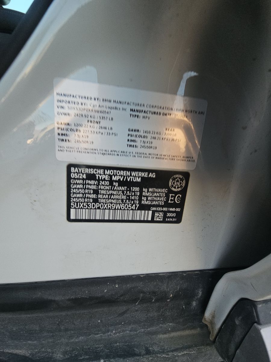 2024 BMW X3 xDrive30i AWD