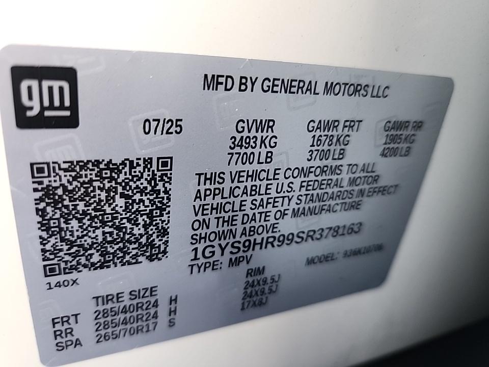 2025 Cadillac Escalade V-Series AWD