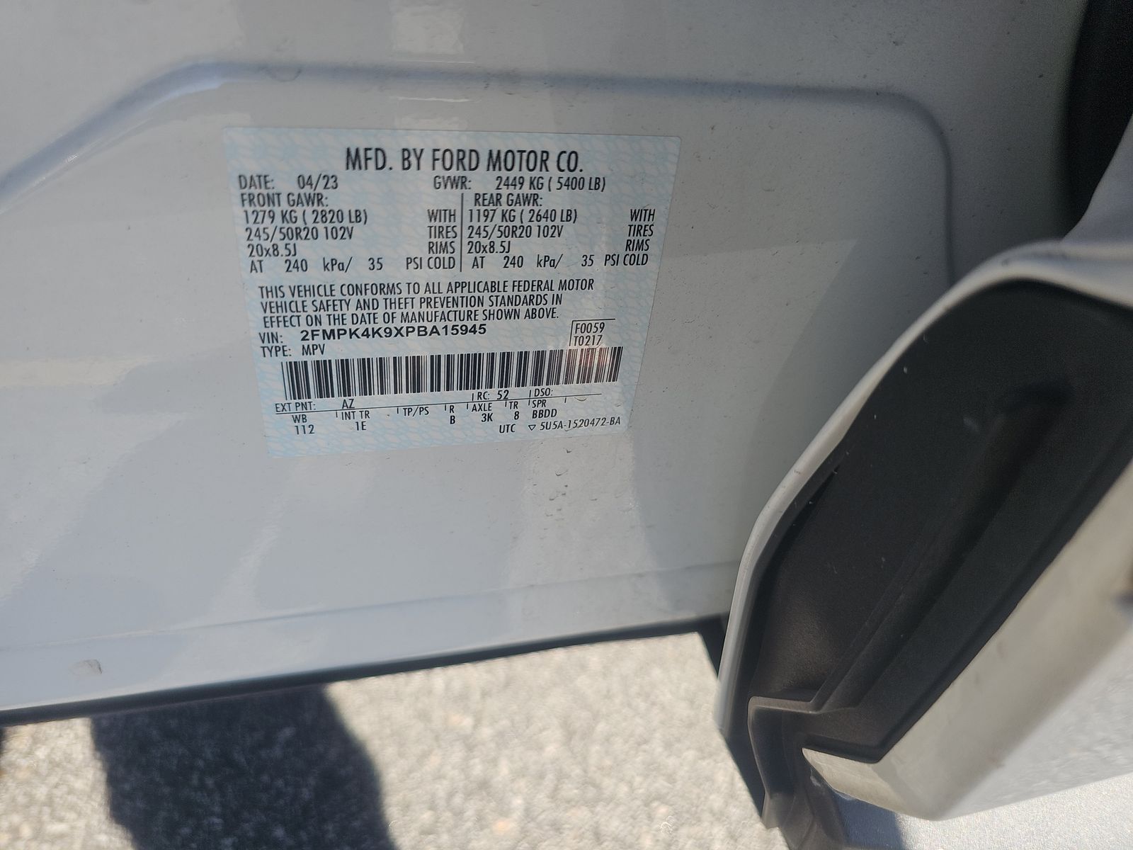 2023 Ford Edge Titanium AWD