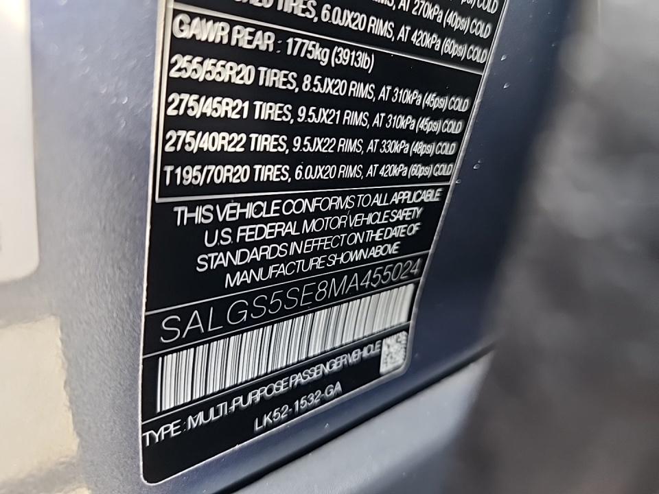 2021 Land Rover Range Rover P525 Westminster LWB AWD