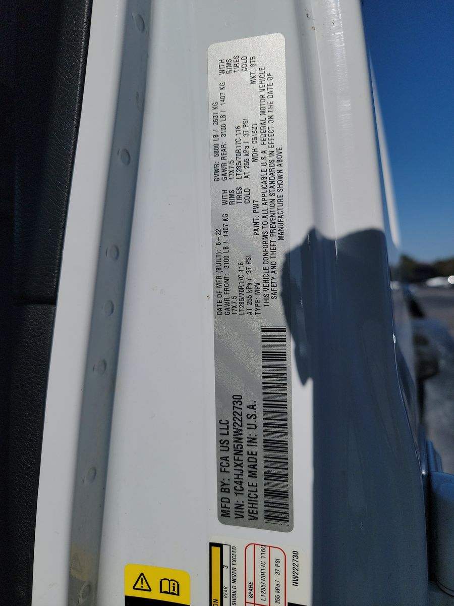 2022 Jeep Wrangler Unlimited Rubicon AWD