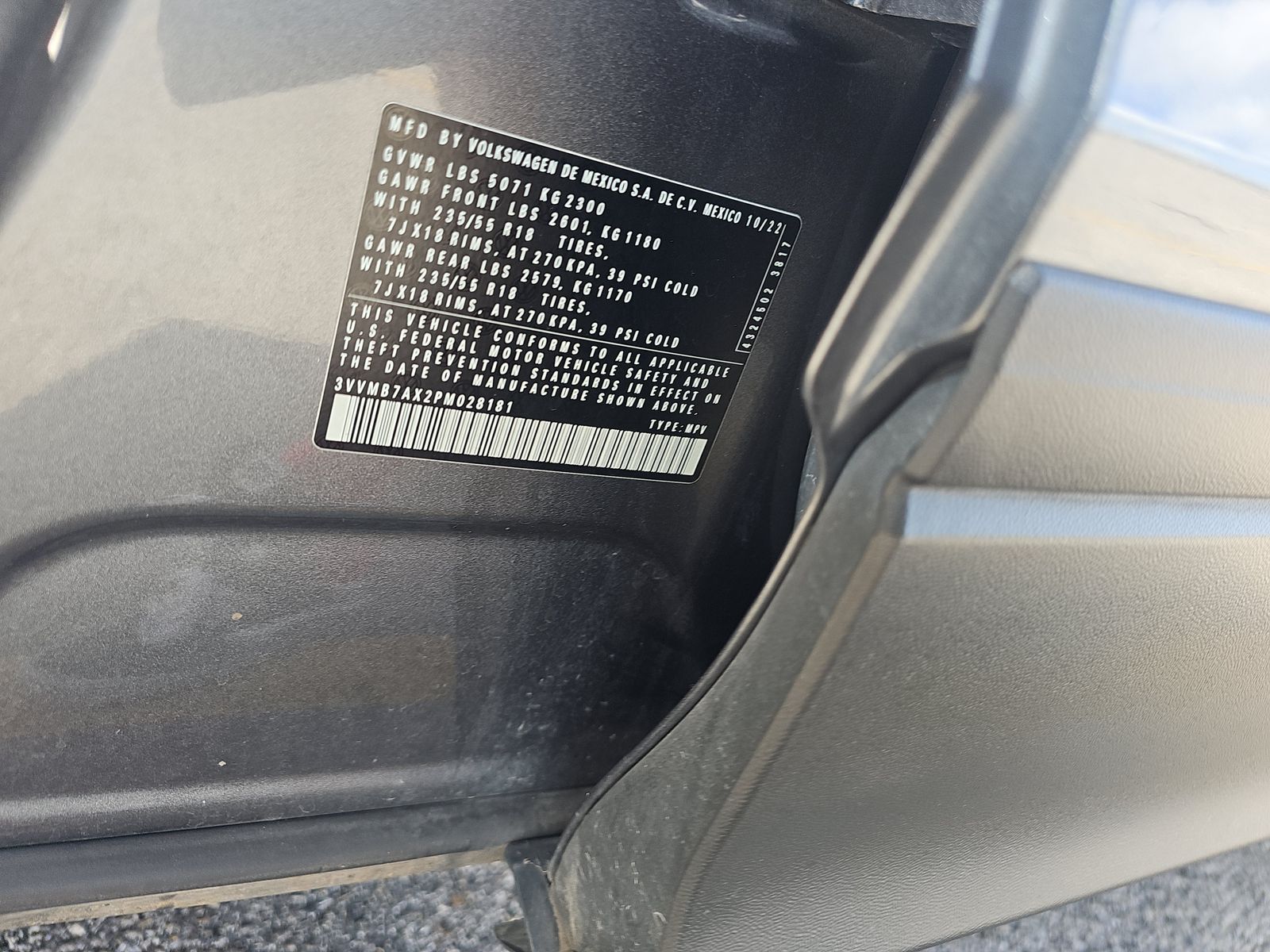 2023 Volkswagen Tiguan 2.0T SE AWD