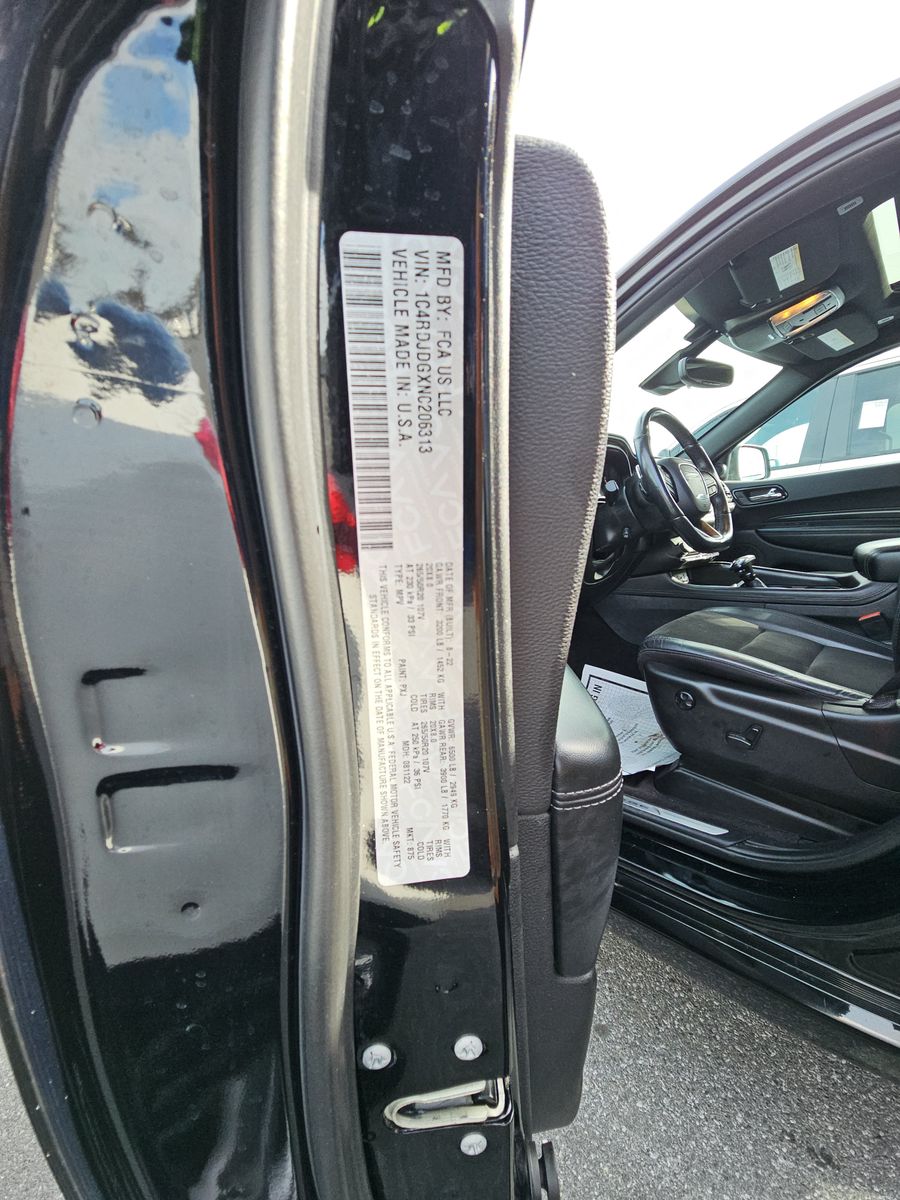 2022 Dodge Durango GT Plus AWD