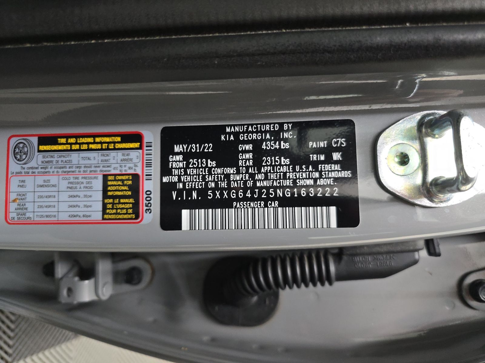 2022 Kia K5 GT-Line FWD