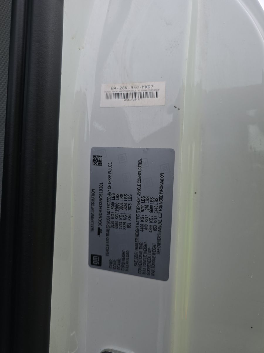 2022 Chevrolet Silverado 1500 Work Truck AWD